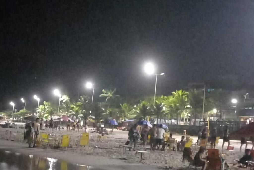 Apto Praia Do Tombo Guarujá Exterior foto