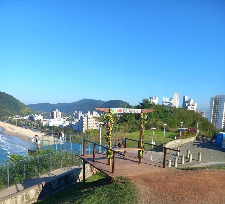 Apto Praia Do Tombo Guarujá Exterior foto